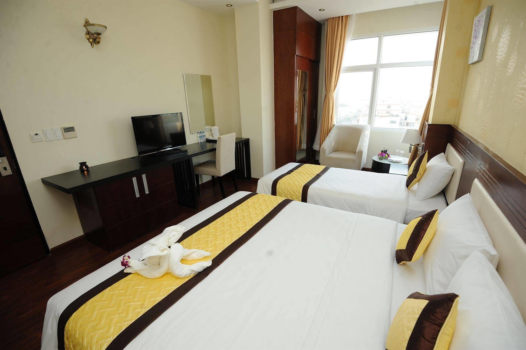 แฮปปี้ ไลฟ์ โฮเต็ล Hotel โฮจิมินห์ซิตี้ ภายนอก รูปภาพ